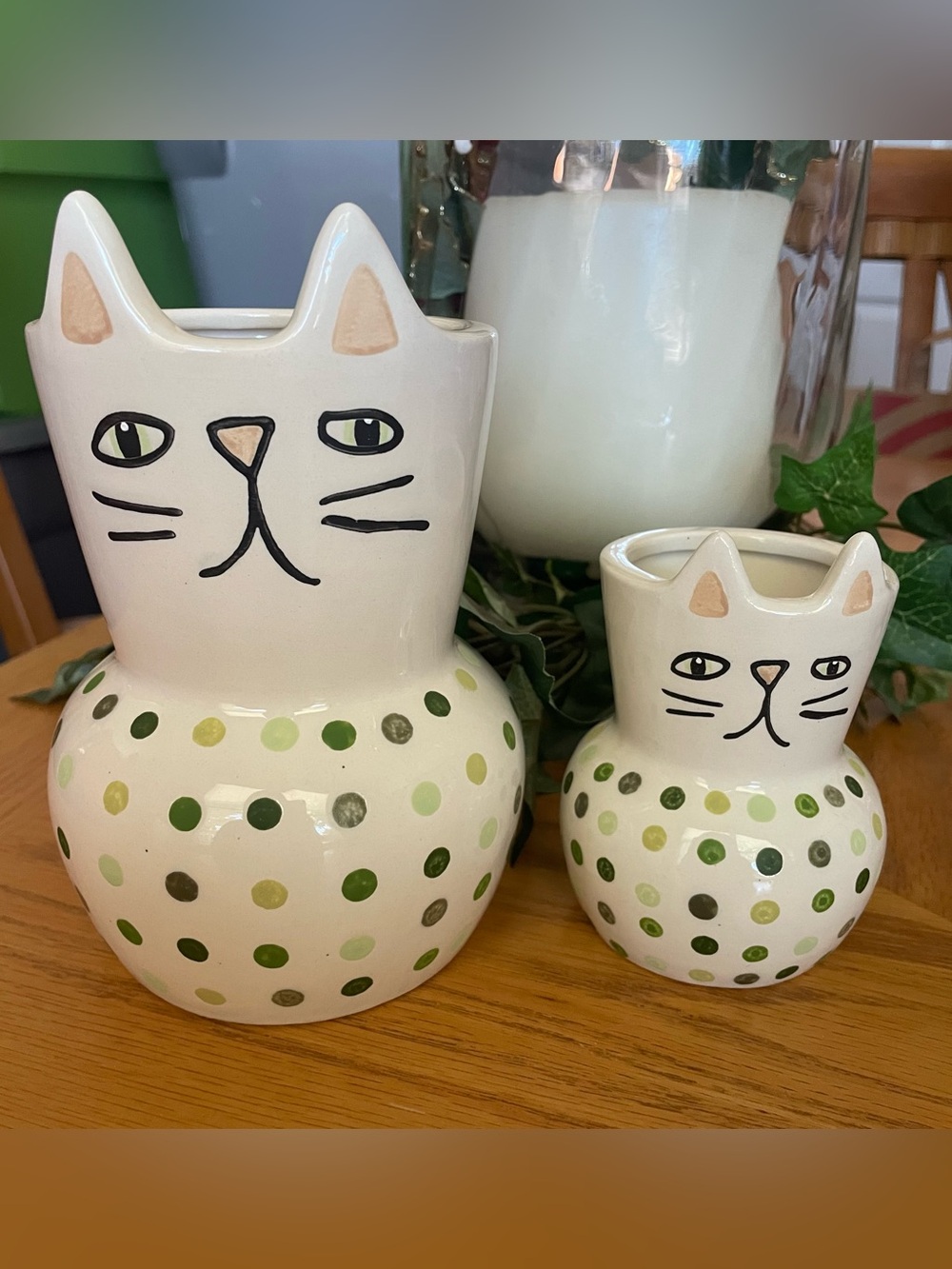Target Threshold Ceramic Family Cat Vase Planters